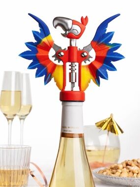 OTOTO VIBRANT PARROT NOVELTY BAR TOOL OPENER KITCHEN TOOL